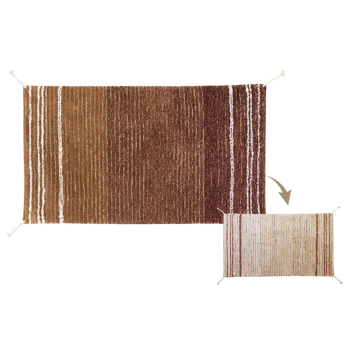 Twin Reversible Washable Rug