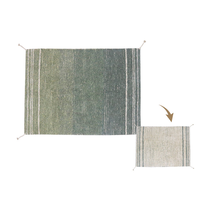 Twin Reversible Washable Rug