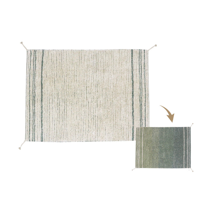 Twin Reversible Washable Rug