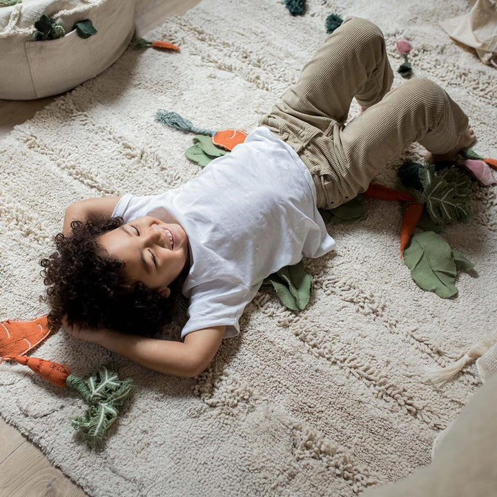 Veggie Garden Washable Rug