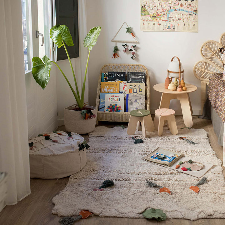 Veggie Garden Washable Rug