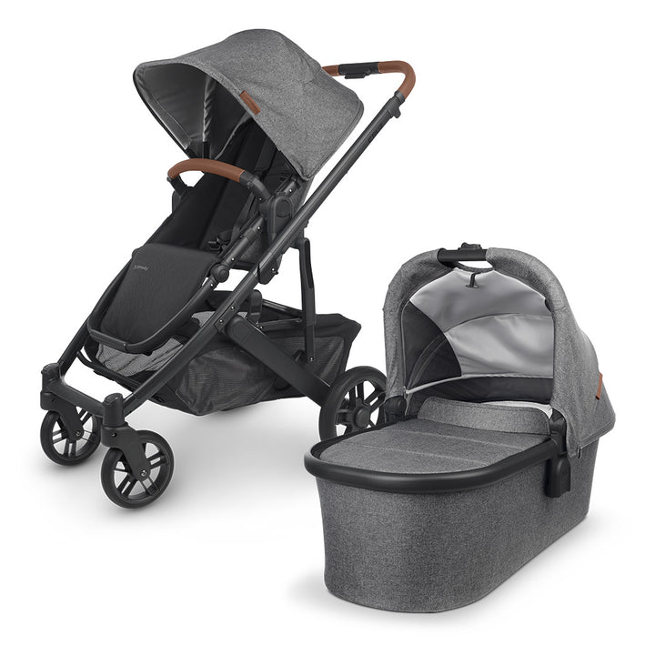 UPPAbaby CRUZ V2 Stroller + Bassinet Bundle in -- Color_Greyson