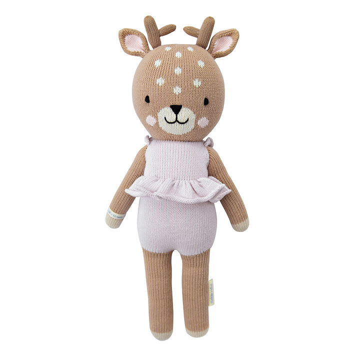 Violet The Fawn Hand-Knit Doll