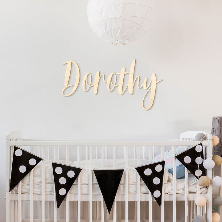 Custom Wooden Nursery Sign