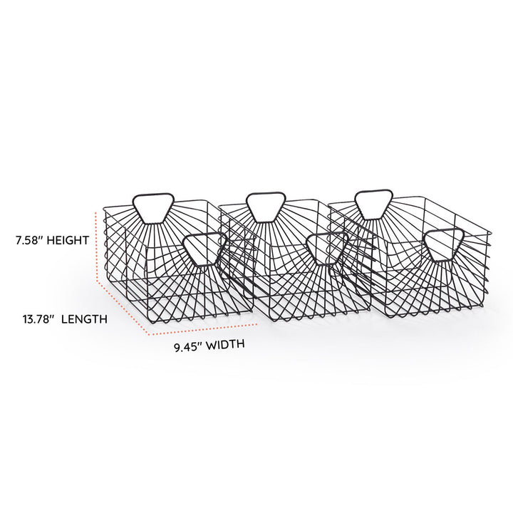 Central Park Storage Baskets (Set Of 3)