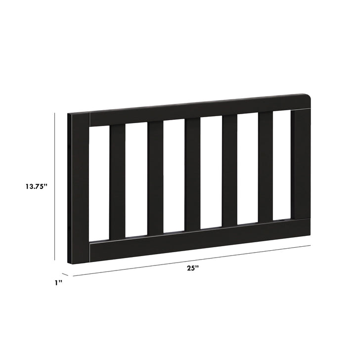 DaVinci Charlie Toddler Bed Conversion Kit -- Color_Ebony