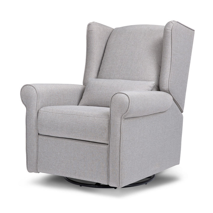 DaVinci Hayden Recliner & Swivel Glider in -- Color_Misty Grey