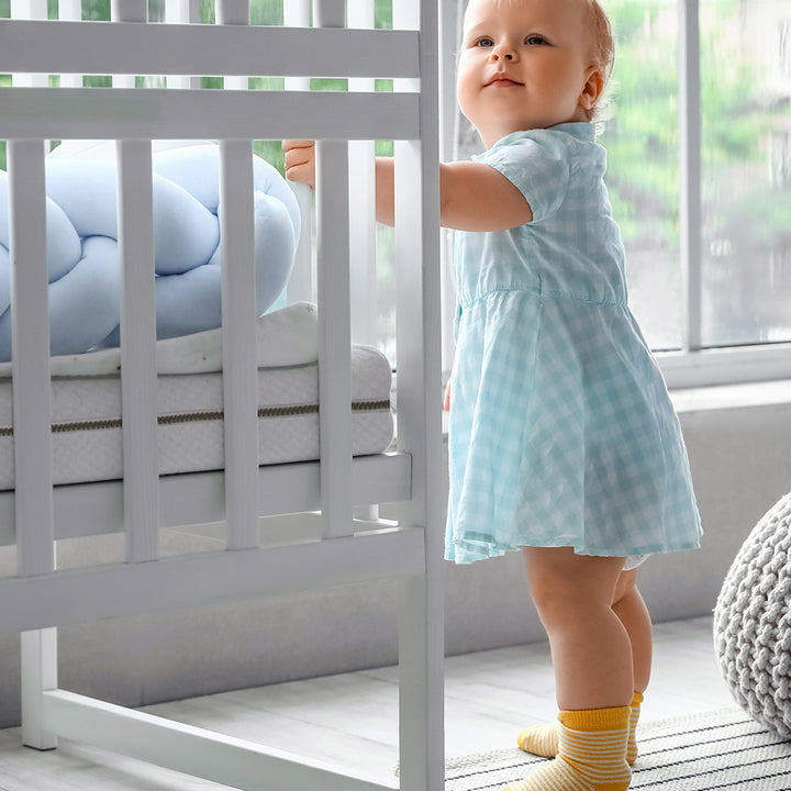 LaLa Organic Memory Foam Crib Mattress