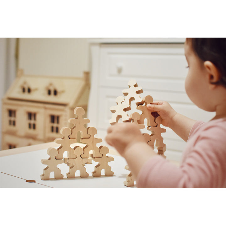 Wooden Toy Stacking Set