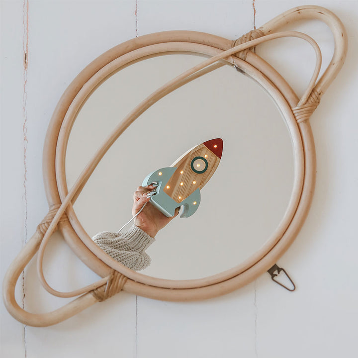 Mini Rocket Ship Lamp