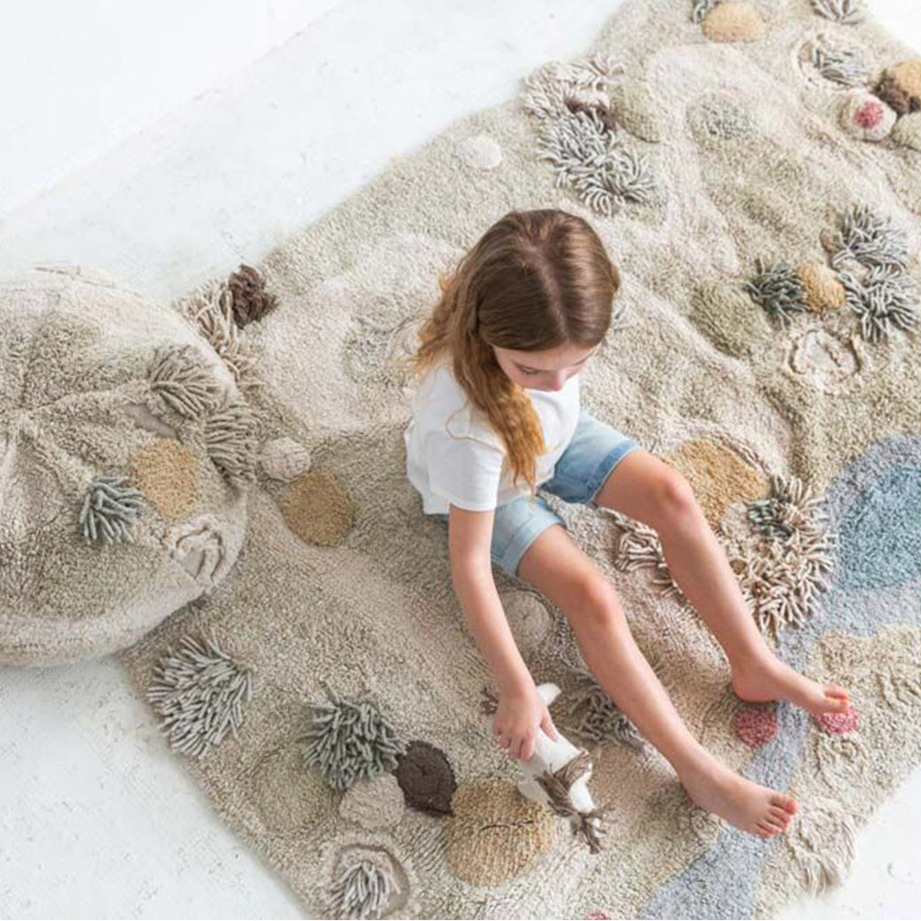 Lorena Canals Path of Nature Washable Play Rug | Modern Nursery