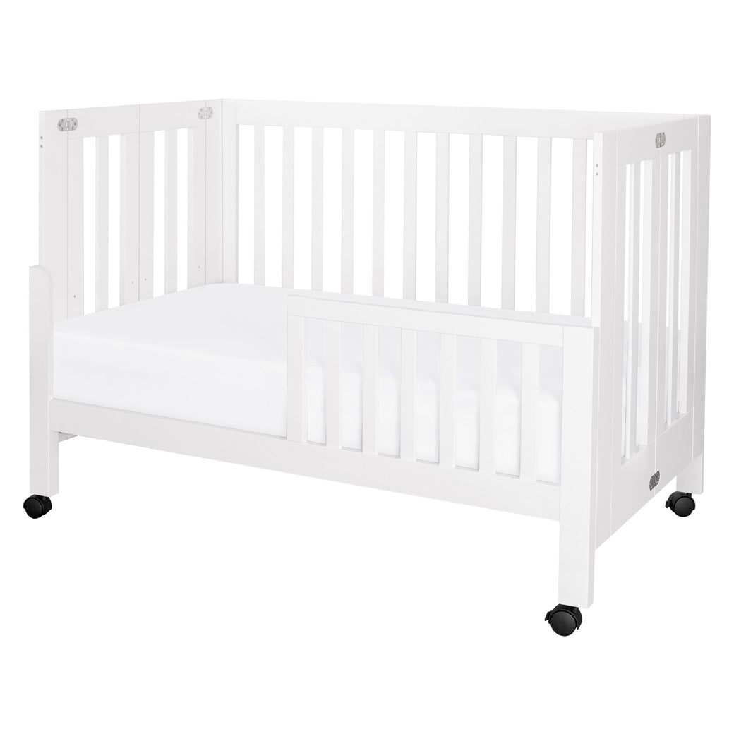 Babyletto Maki Full Size Folding Crib White