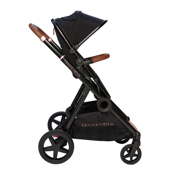 Maverick Single to Double Stroller With Toddler Seat