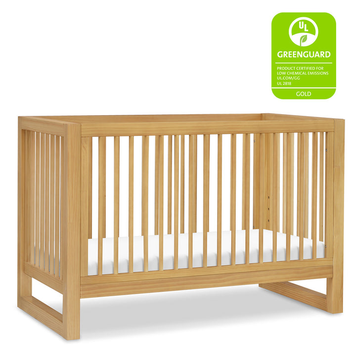 Namesake's Nantucket 3-in-1 Convertible Crib with GREENGUARD tag in -- Color_Honey