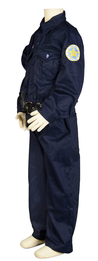 Junior Police Officer Suit with Cap and Belt