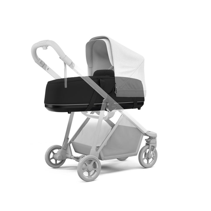 Thule Shine Bassinet on the Thule Shine Stroller 