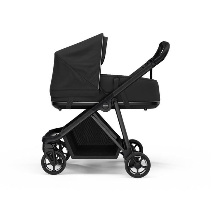 Thule Shine Bassinet on the Thule Shine Stroller in -- Color_Black