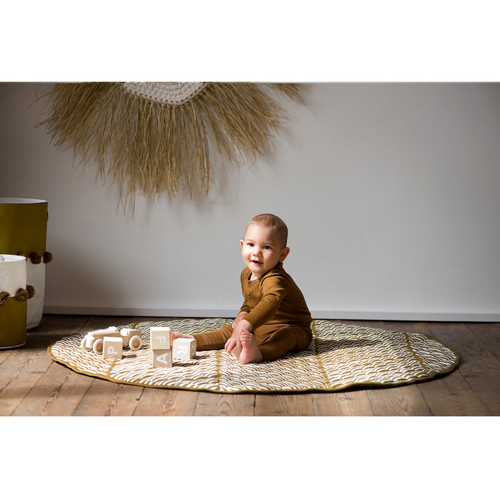 Quilted Cotton Reversible Playmat