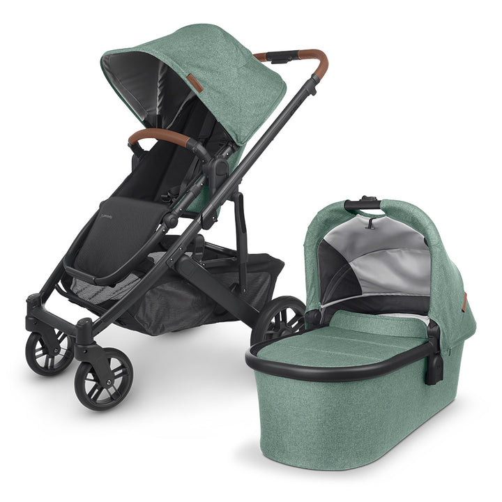 UPPAbaby CRUZ V2 Stroller + Bassinet Bundle in -- Color_Gwen