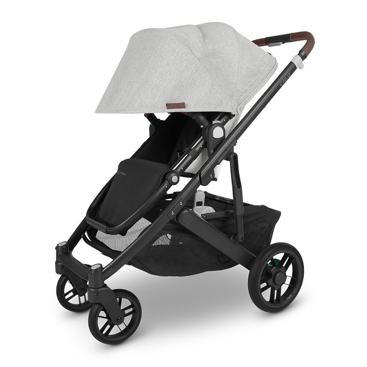 UPPAbaby Cruz V2 Stroller with canopy down in -- Color_Anthony