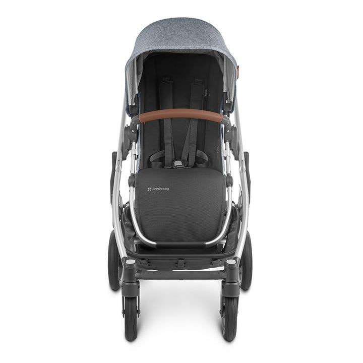 Front view of UPPAbaby Cruz V2 Stroller in -- Color_Gregory