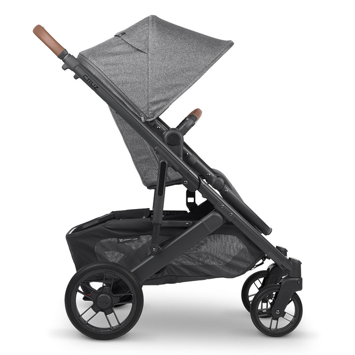 Side view of UPPAbaby Cruz V2 Stroller in -- Color_Gregory