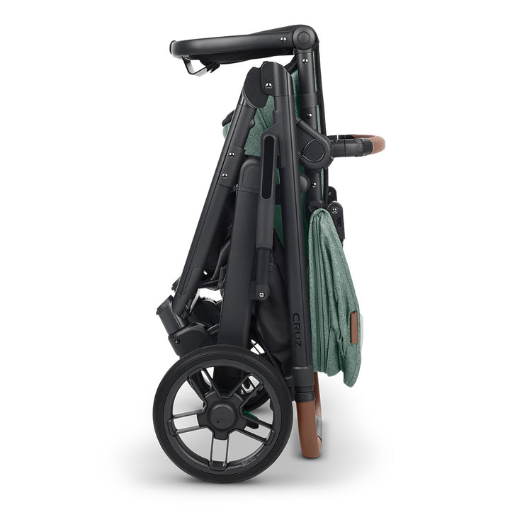 Folded UPPAbaby Cruz V2 Stroller in -- Color_Gwen