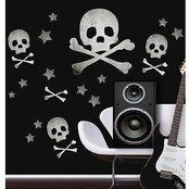 Big Skulls Vinyl Mural Wall Stickers