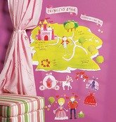 Princess Land Wall Stickers