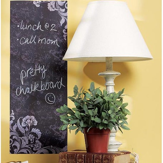 Frilly Chalkboard Wall Sticker