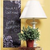 Frilly Chalkboard Wall Sticker