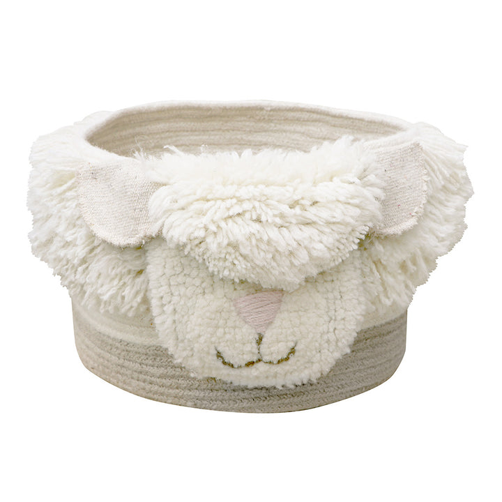 Pink Nose Sheep Woolable Basket