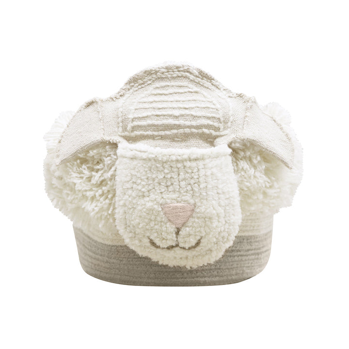 Pink Nose Sheep Woolable Basket