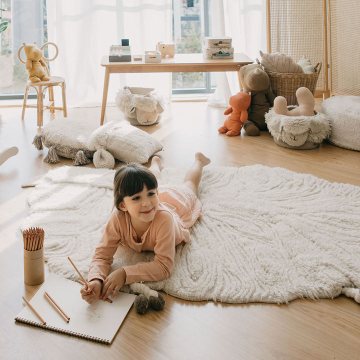 Pink Nose Sheep Woolable Rug