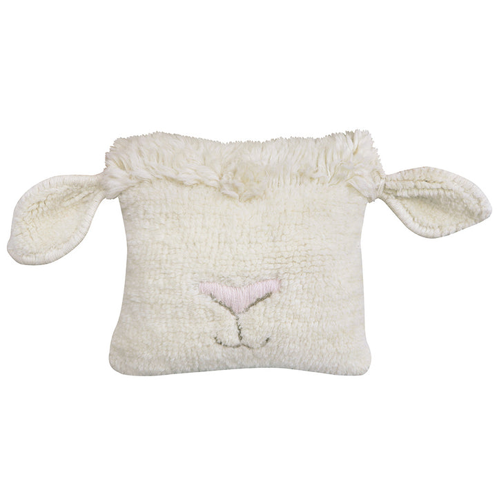 Pink Nose Sheep Woolable Cushion