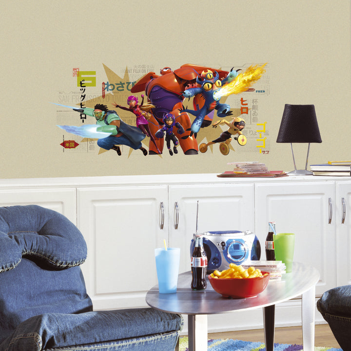 Disney Big Hero 6 Graphix Wall Decal