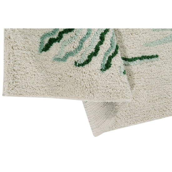 Botanic Plants Washable Rug