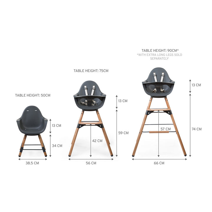 Evolu Extra Set Of Long Legs And Footrest