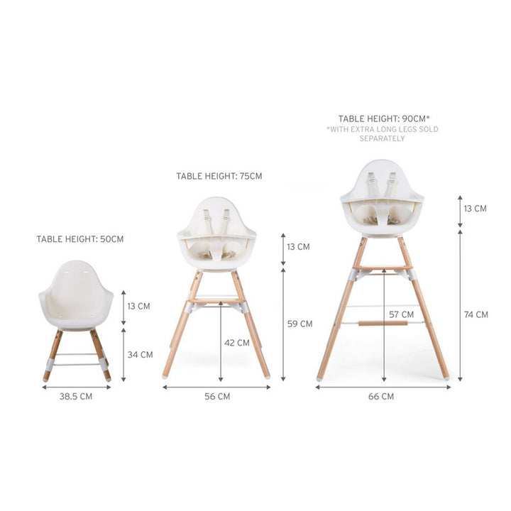 Evolu Extra Set Of Long Legs And Footrest