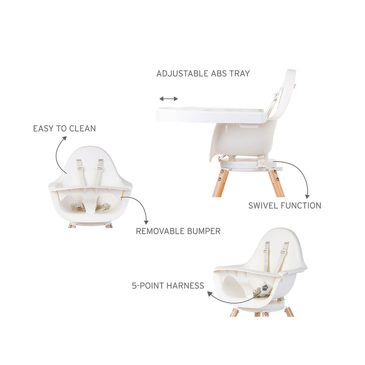 Evolu One.80° High Chair