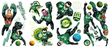 Green Lantern Wall Decals