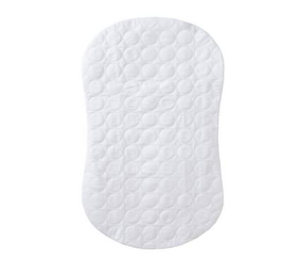 Bassinest Waterproof Mattress Pad in White