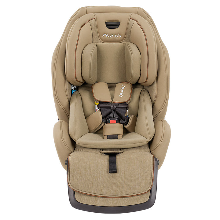 Front View of Nuna EXEC Car Seat in Color_Oak