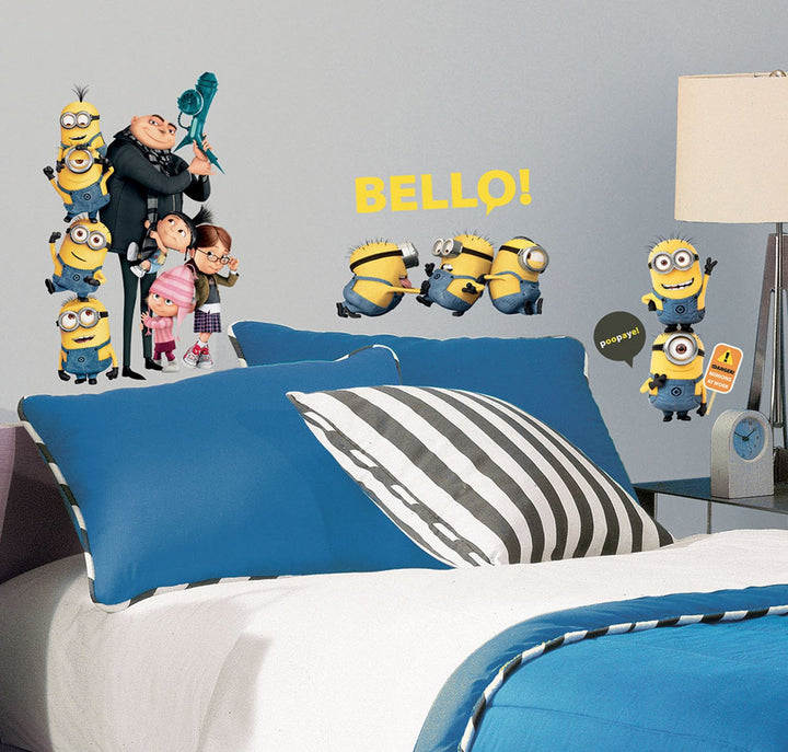 Despicable Me 2 Peel & Stick Wall Stickers