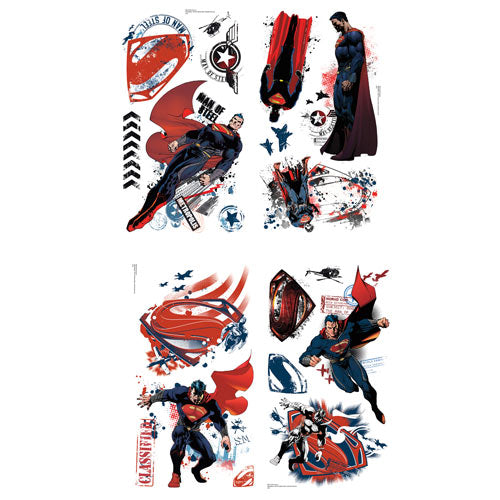 Superman Man of Steel Wall Decals