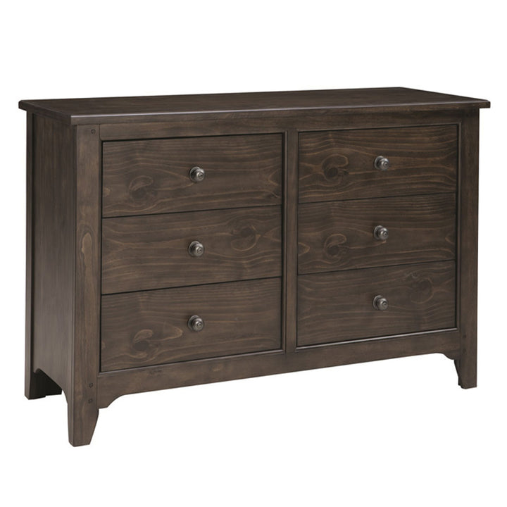 Westwood Design Products Taylor 6 Drawer Dresser in -- Color_River Rock