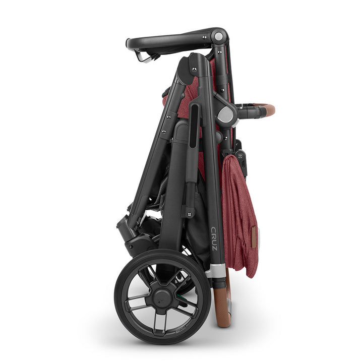 Folded UPPAbaby CRUZ V2 Stroller in -- Color_Lucy