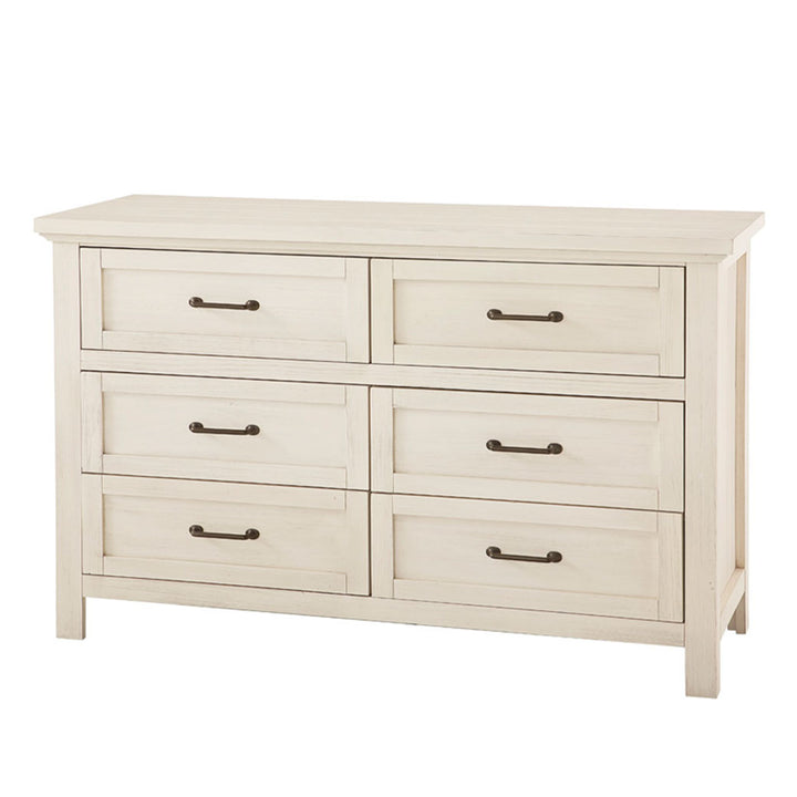 Westwood Design Westfield 6 Drawer Dresser in -- Color_Brushed White