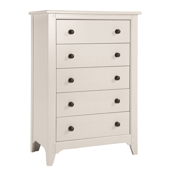 Westwood Design Taylor 5 Drawer Chest in -- Color_Sea Shell